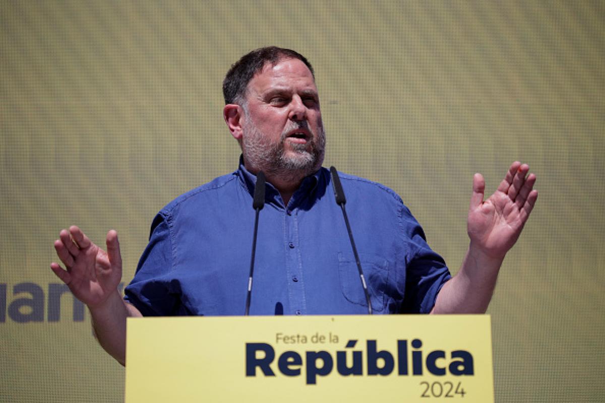 Imagen de archivo del secretario general de ERC, Oriol Junqueras.