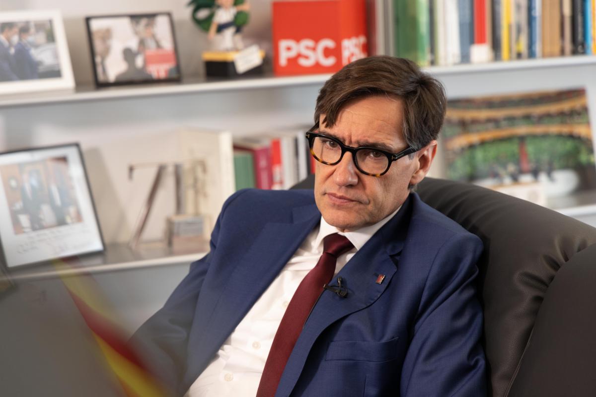 Entrevista a Salvador Illa.