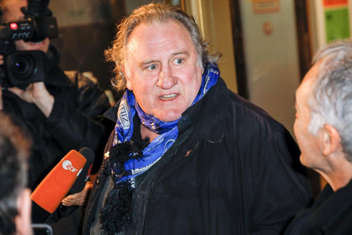 El actor Gérard Depardieu, fotografiado el 12 de enero de 2023 en Berlín.