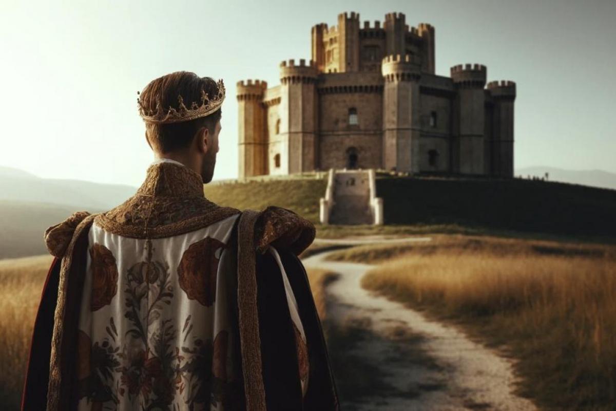 El emperador obsesionado con los números que construyó el único castillo octogonal del mundo