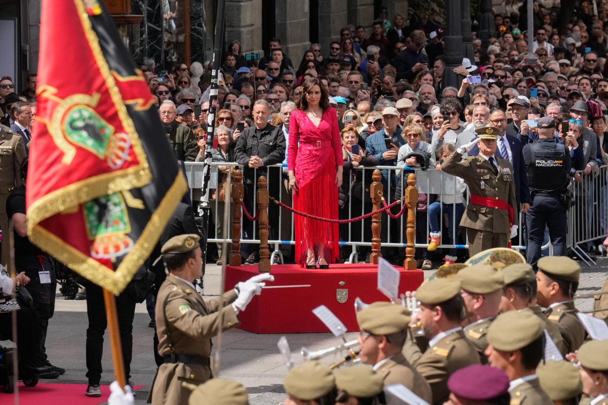 La presidenta de la Comunidad de Madrid, Isabel Diaz Ayuso, este 2 de mayo.