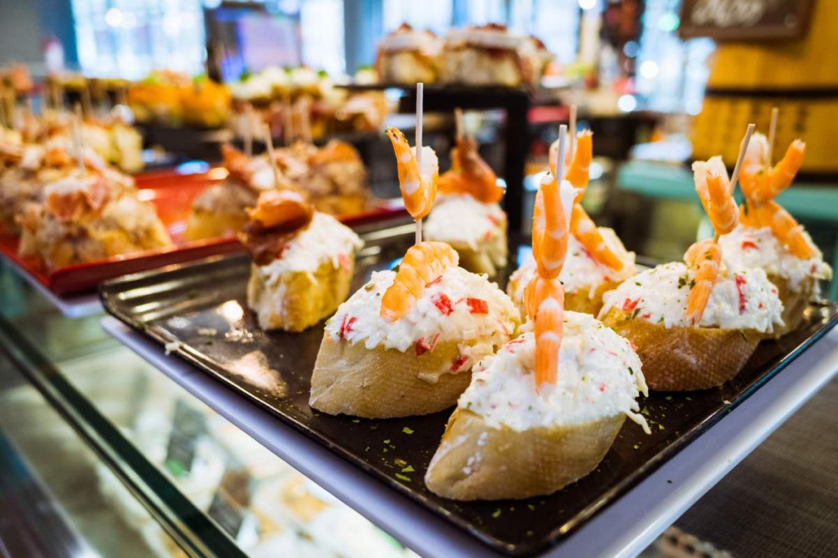 Pintxos típicos de Bilbao