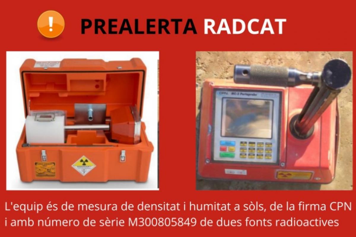 La alerta de Emergencias de Cataluña