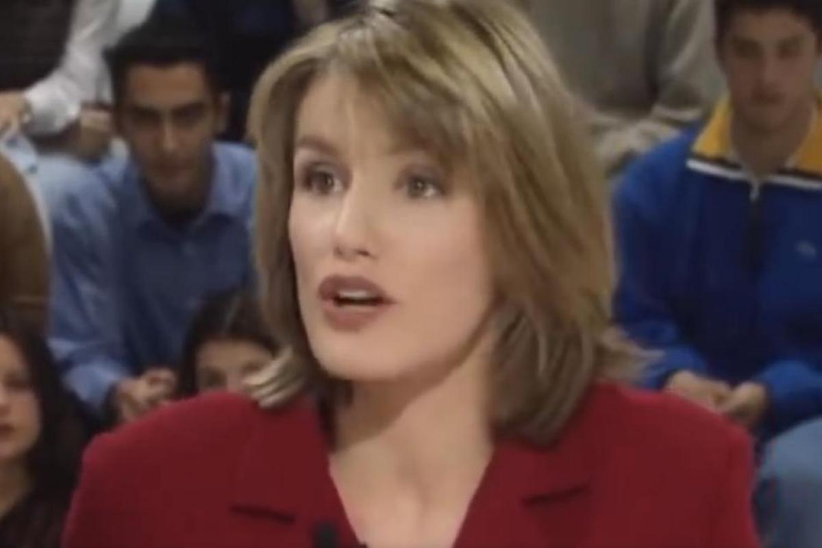 La reina Letizia, en 'Lo más plus'.