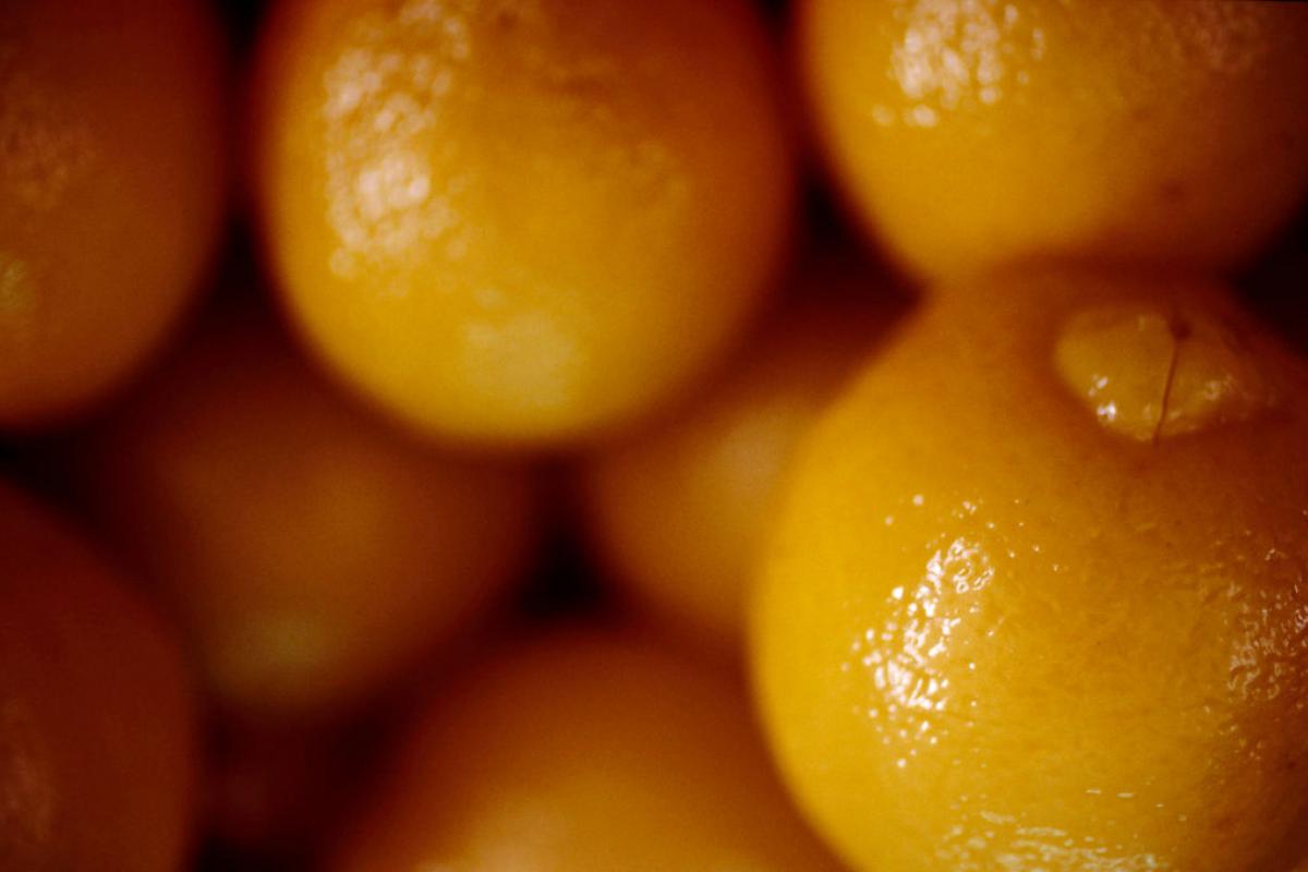 Limones en conserva en Larache, Marruecos.