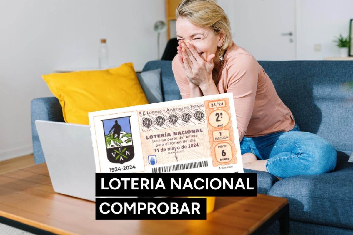 Lotería Nacional hoy sábado 11 de mayo en directo: comprobar resultado del sorteo.