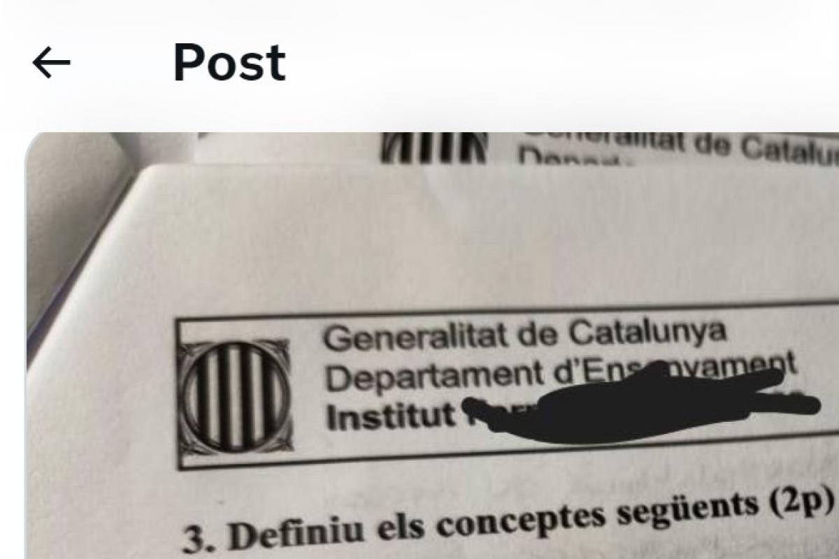 El examen compartido por @etfelicitofill
