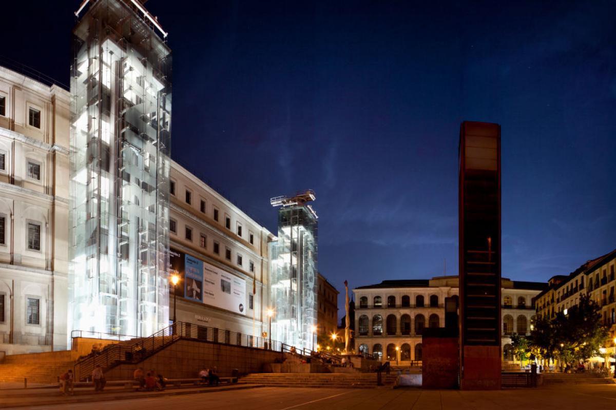 Exterior del Museo Reina Sofía.