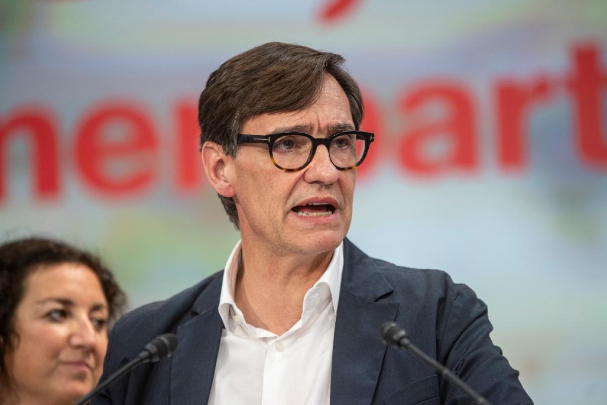 Salvador Illa, presidente del PSC