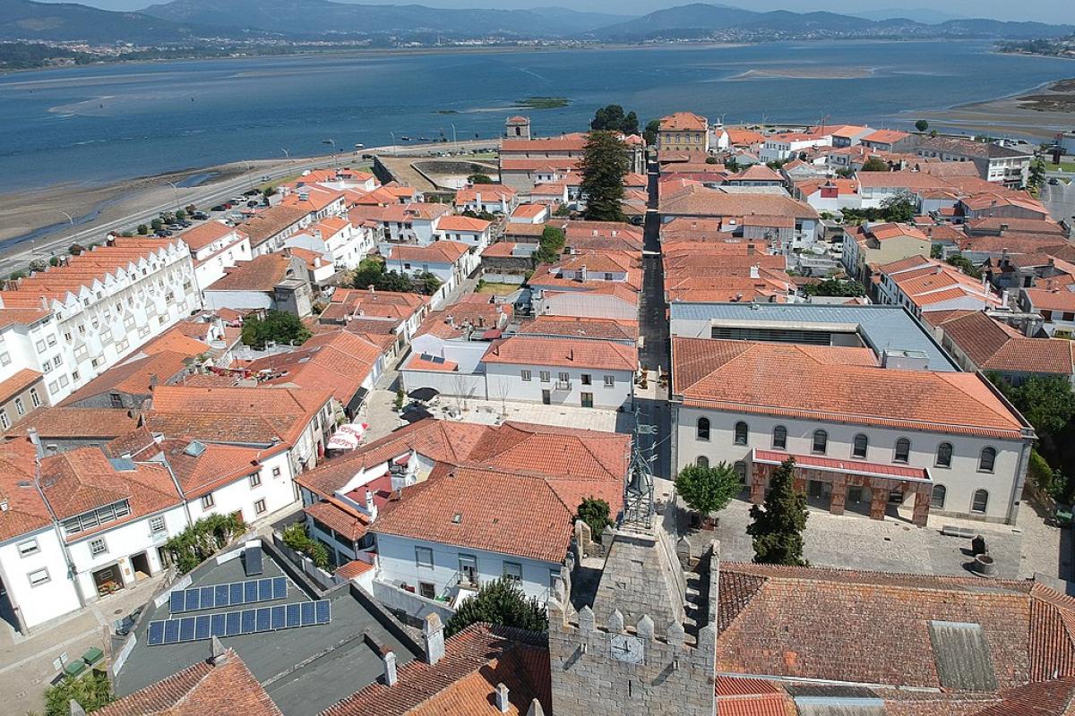 El municipio de Caminha (Portugal), en una imagen de archivo