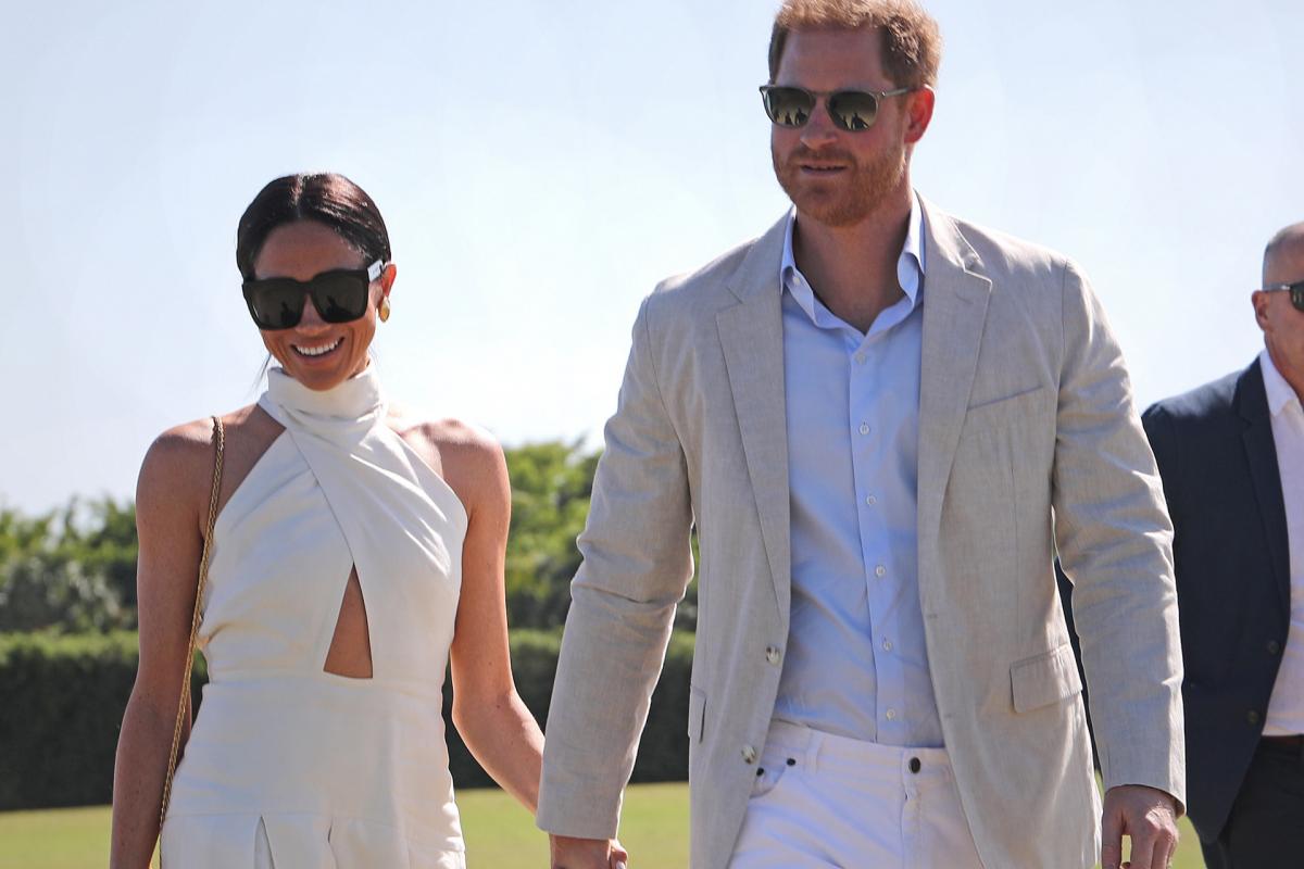 Harry y Meghan, fotografiados en Florida el 12 de abril de 2024.