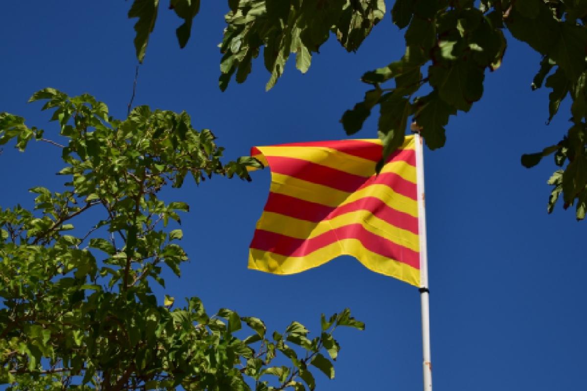 Bandera catalana.