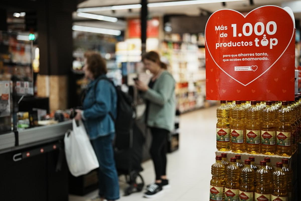 Imagen de archivo de un establecimiento de Eroski.