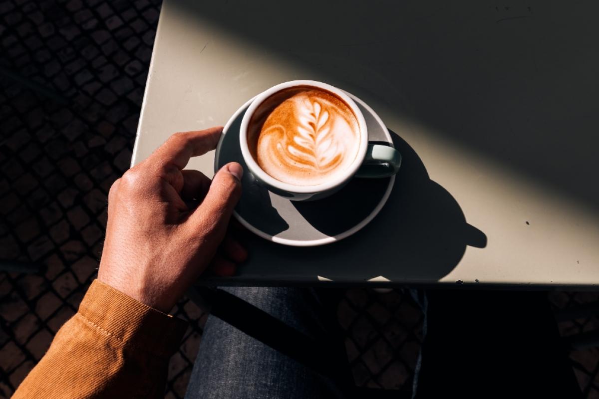 Café con aceite de oliva