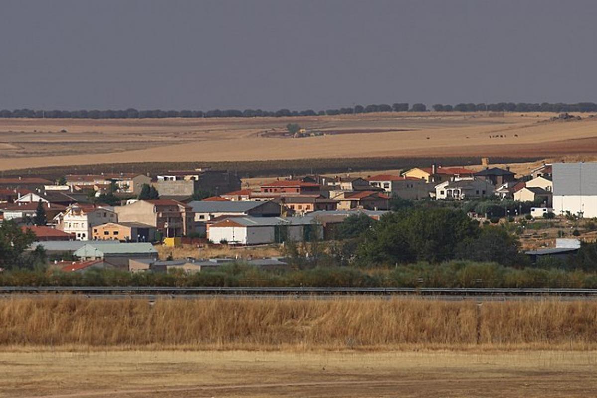 El núcleo urbano de Aldeatejada, en la provincia de Salamanca