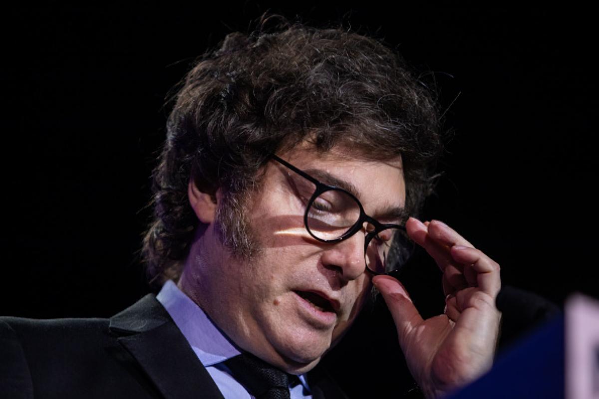 El presidente argentino, Javier Milei, en una imagen de archivo.