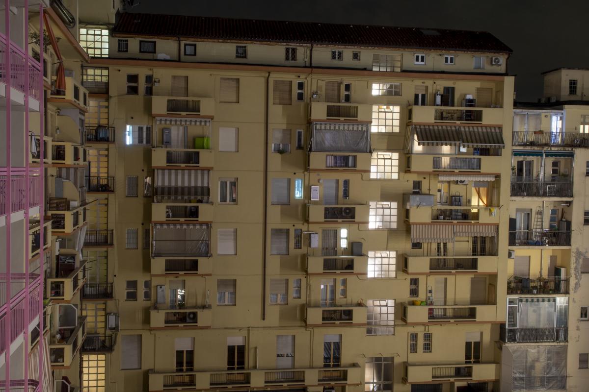 Bloque de viviendas.