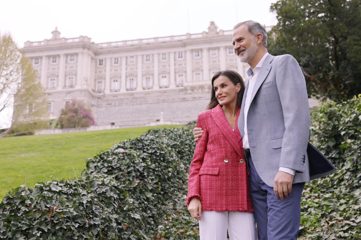 El rey Felipe VI y Letizia.