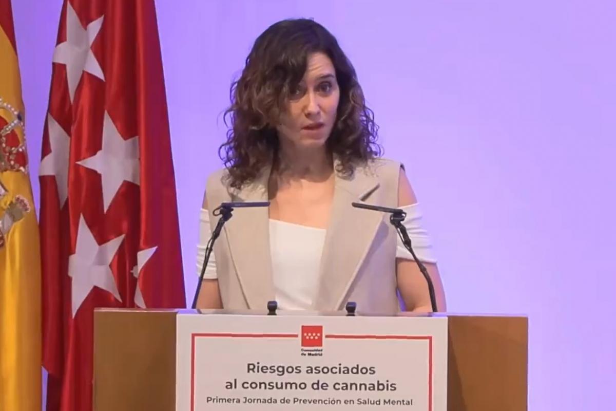 La presidenta de la Comunidad de Madrid, Isabel Díaz Ayuso.