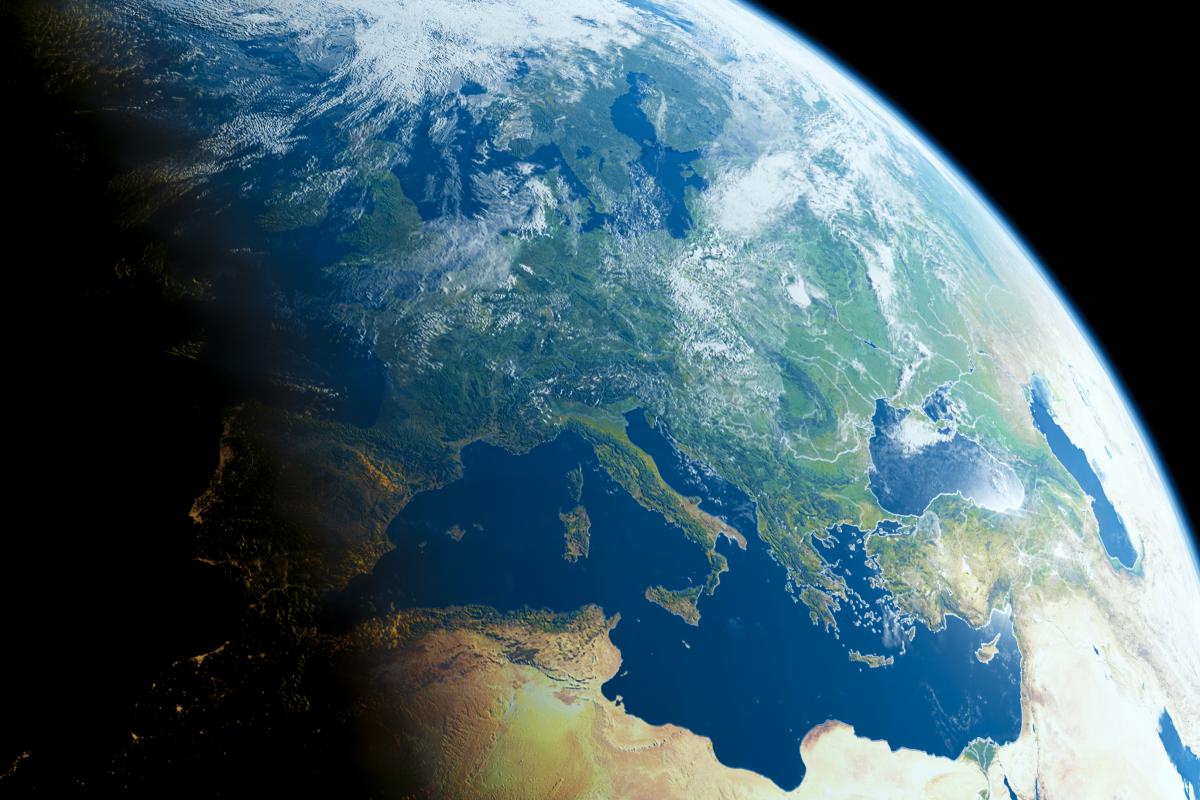 Ilustración del planeta.