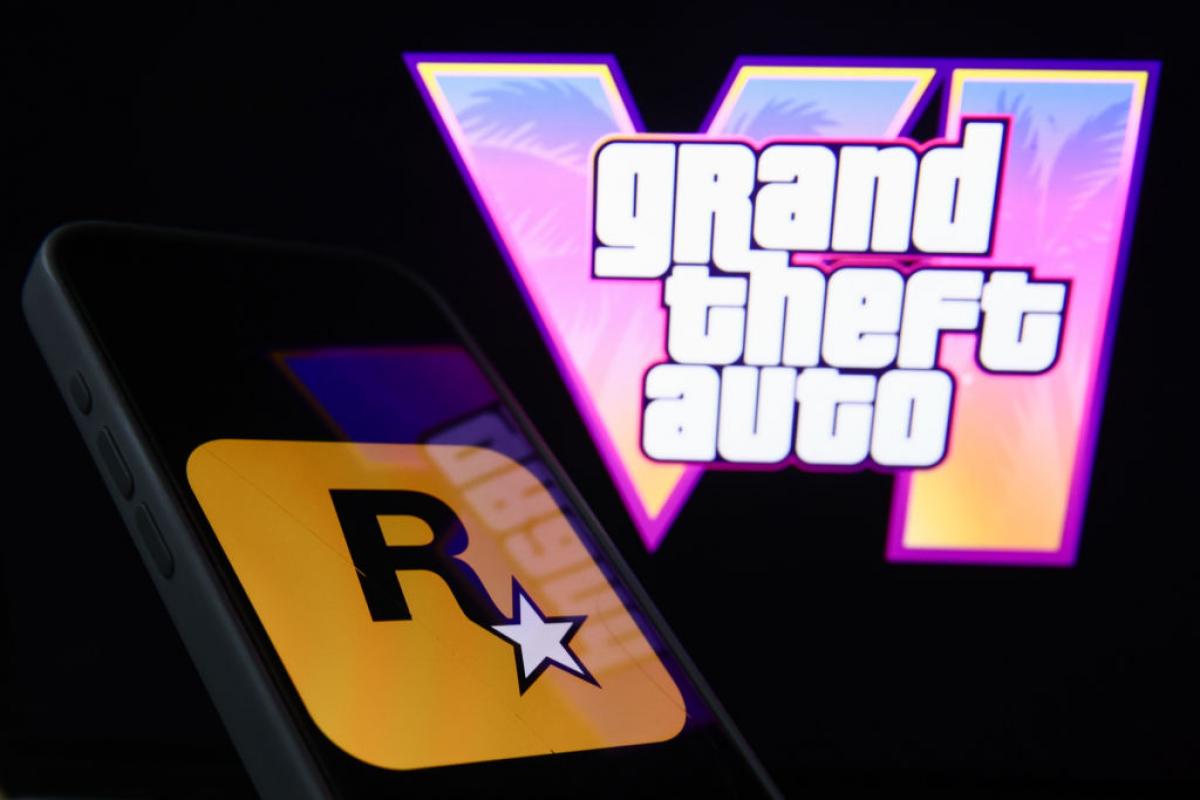 Logo de GTA y de Rockstar Games
