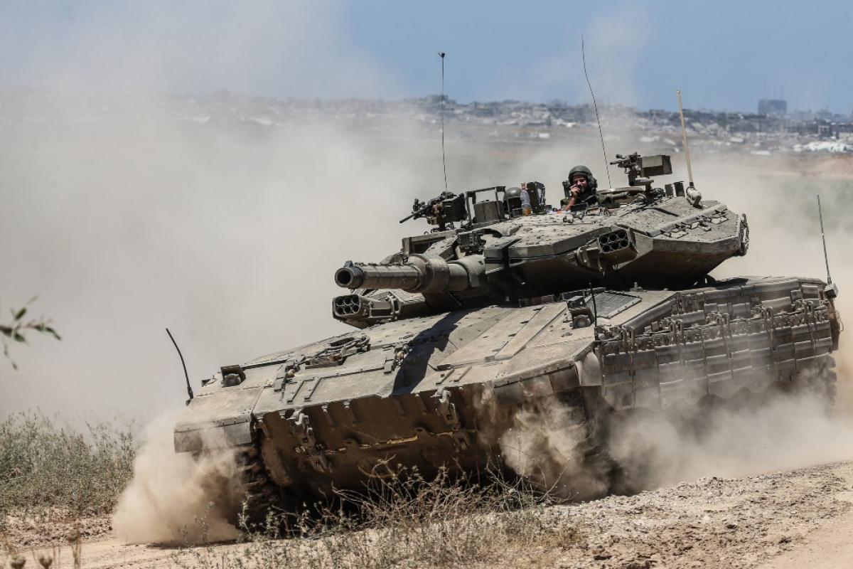 Tanque del ejército de Israel