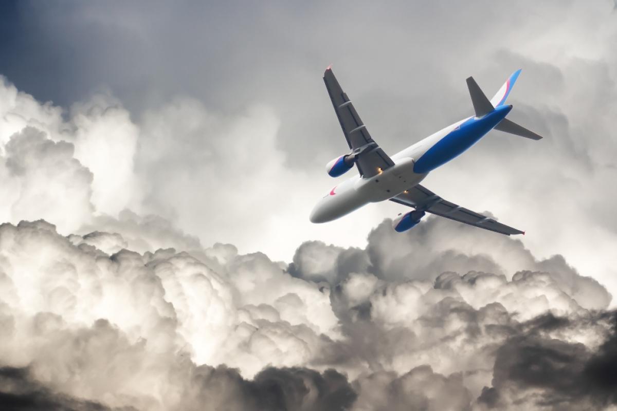 Las rutas de vuelos con más turbulencias