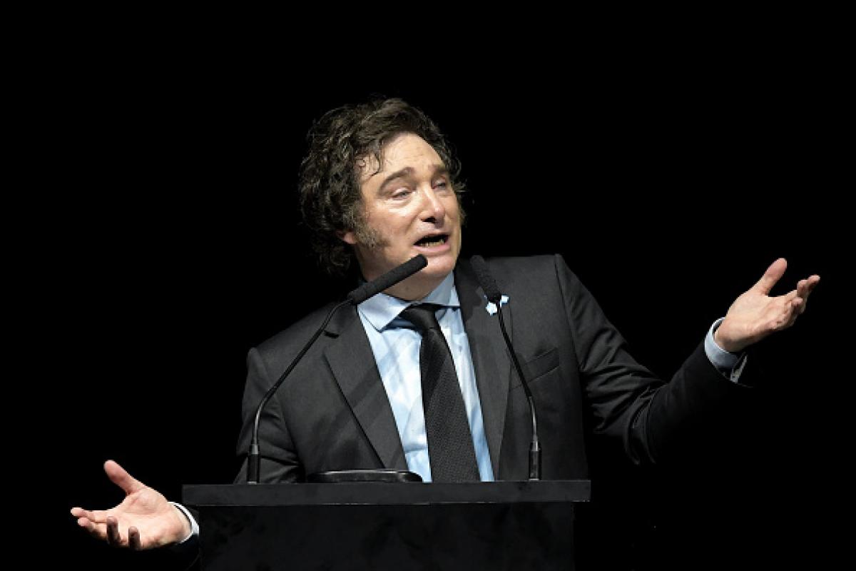 El presidente argentino, Javier Milei, en una imagen de archivo.