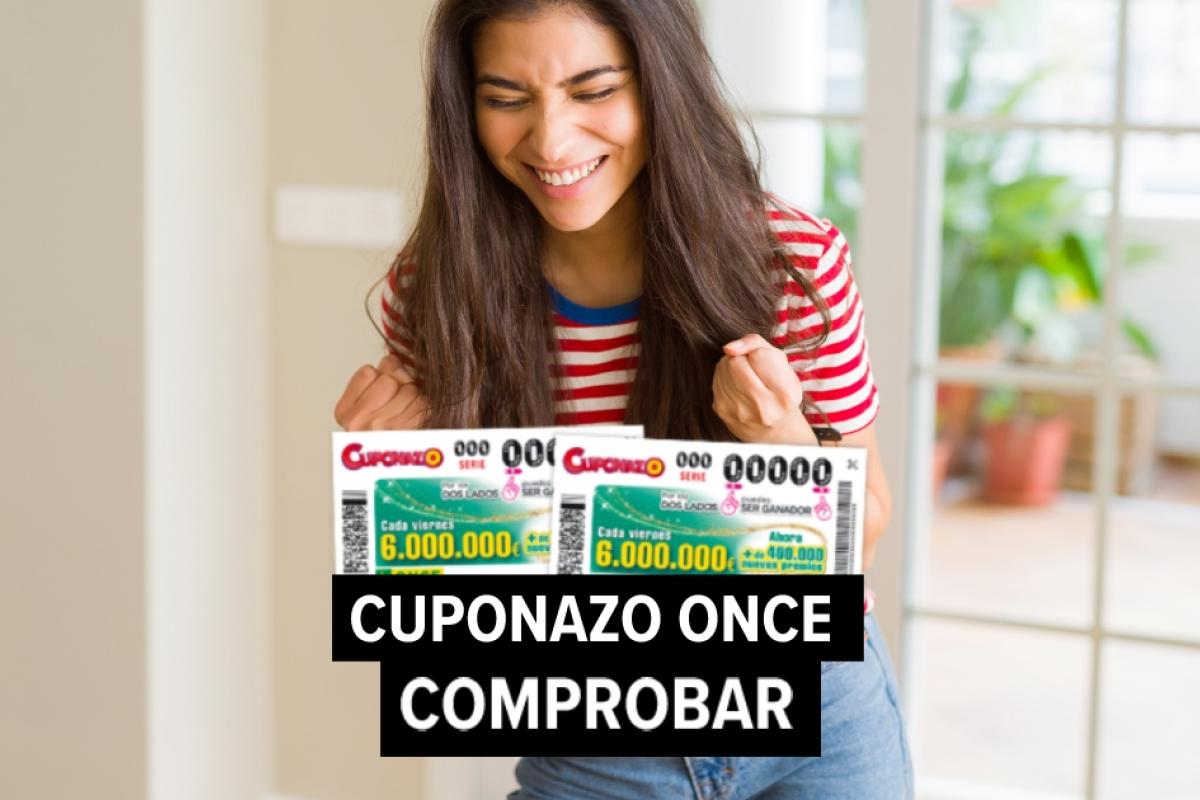 ONCE: comprobar Cuponazo y Super Once del viernes 24 de mayo.