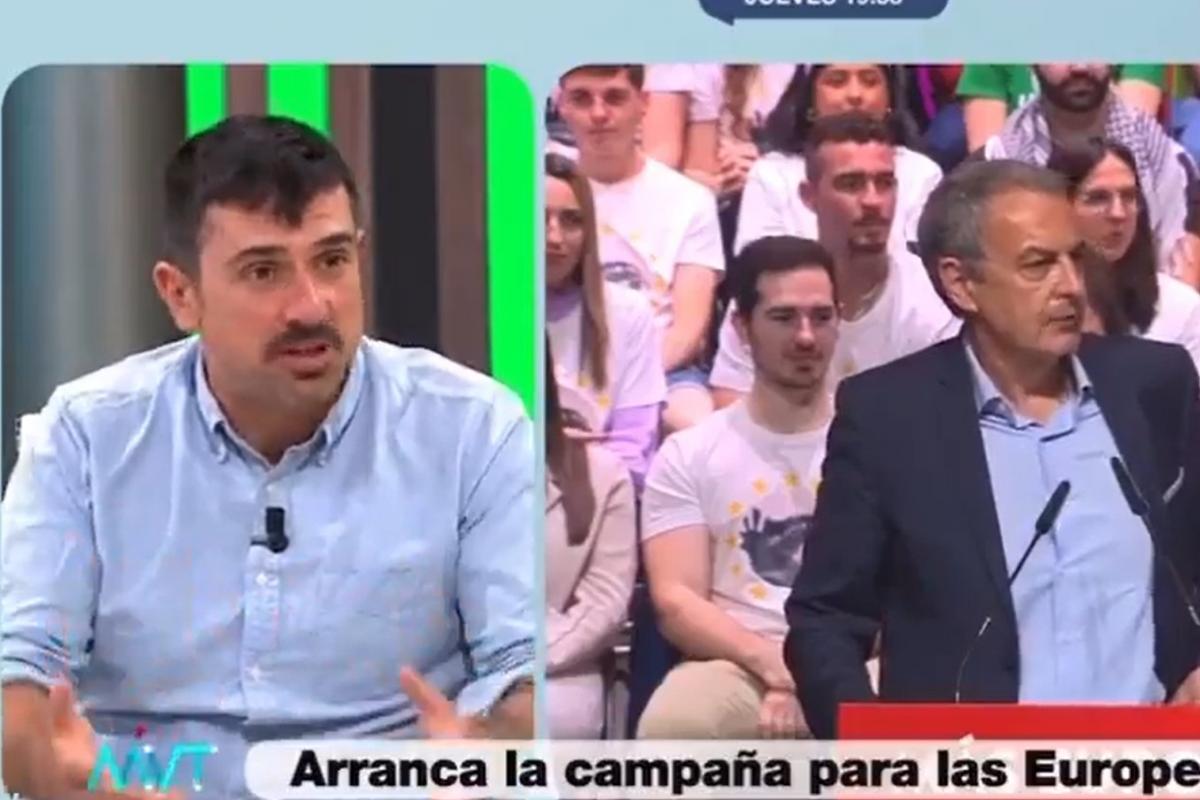 Ramón Espinar hablando de Felipe González y José Luis Rodríguez Zapatero.