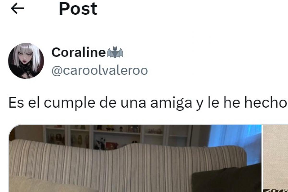 El tuit de @caroolvaleroo