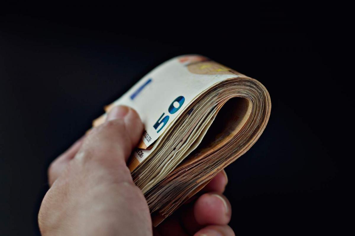 Fajo de billetes de 50 euros