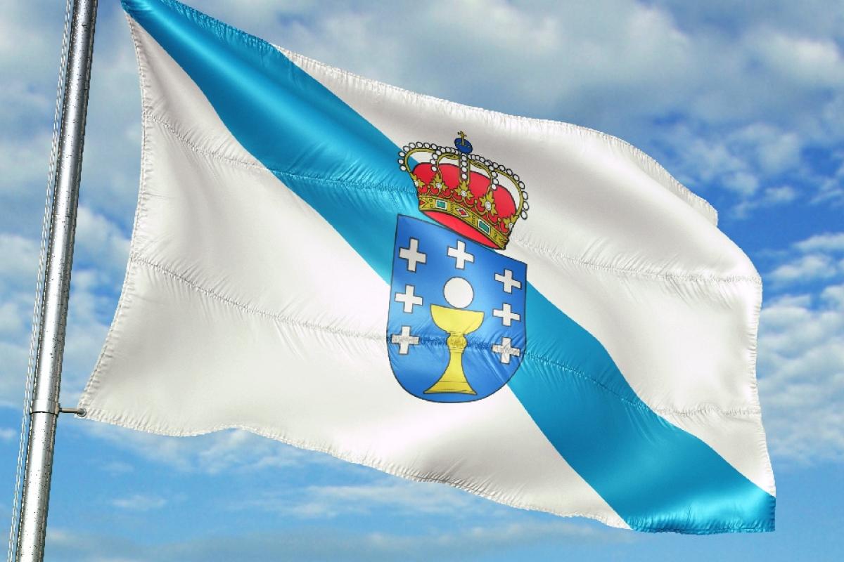 Bandera de Galicia.