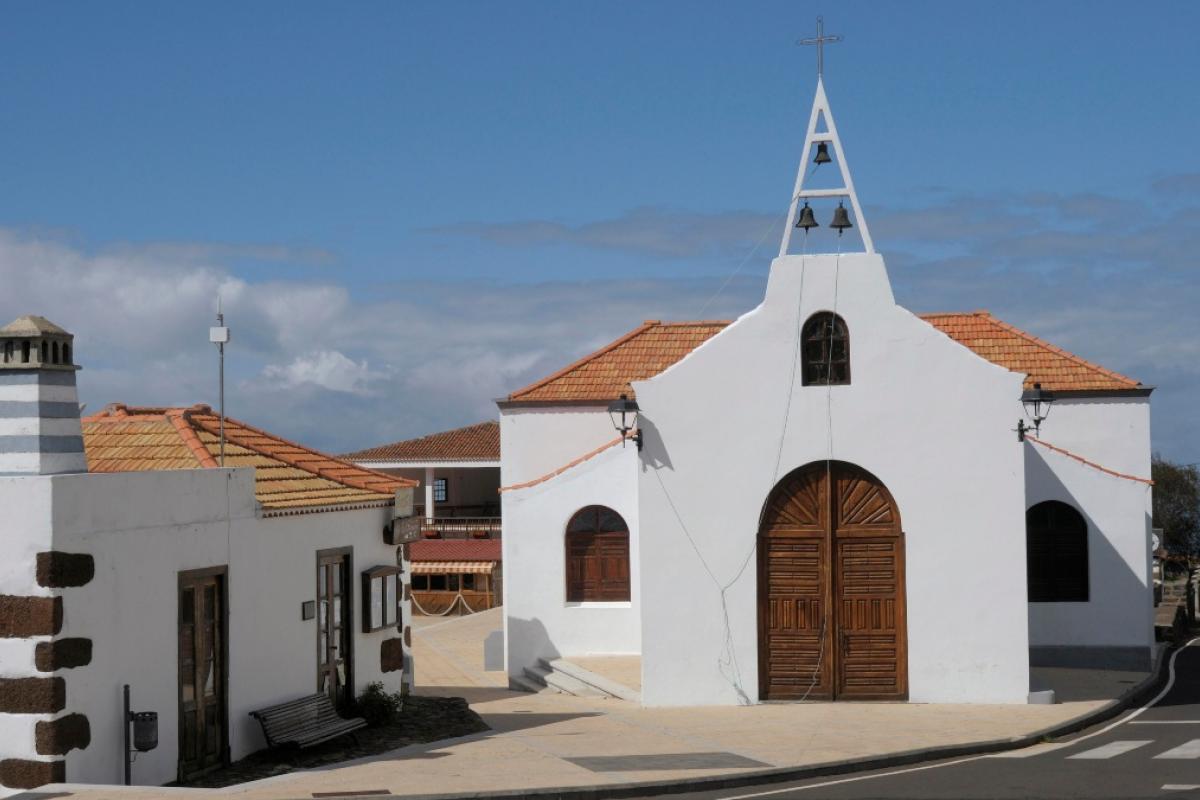 Pueblo de Las Tricias, en La Palma.