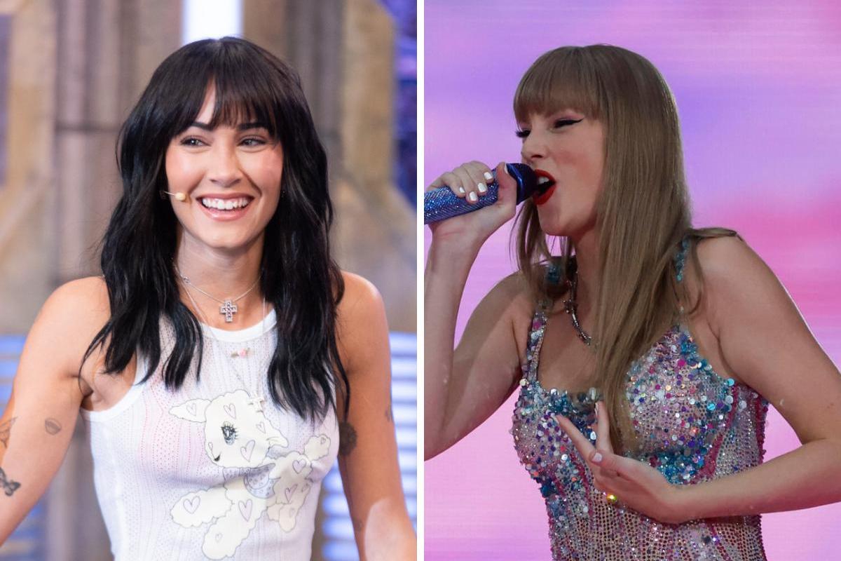 Aitana Ocaña y Taylor Swift.