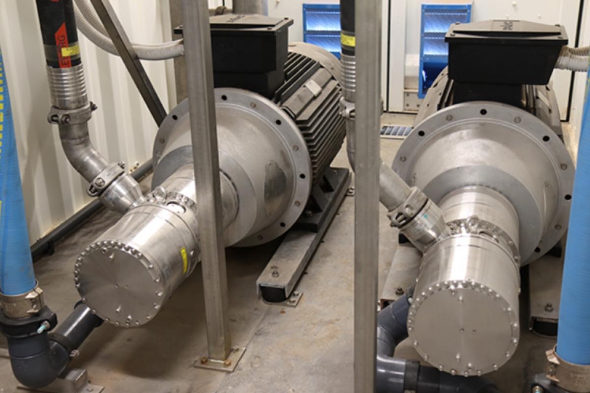 Desaladora del proyecto DESALRO 2.0