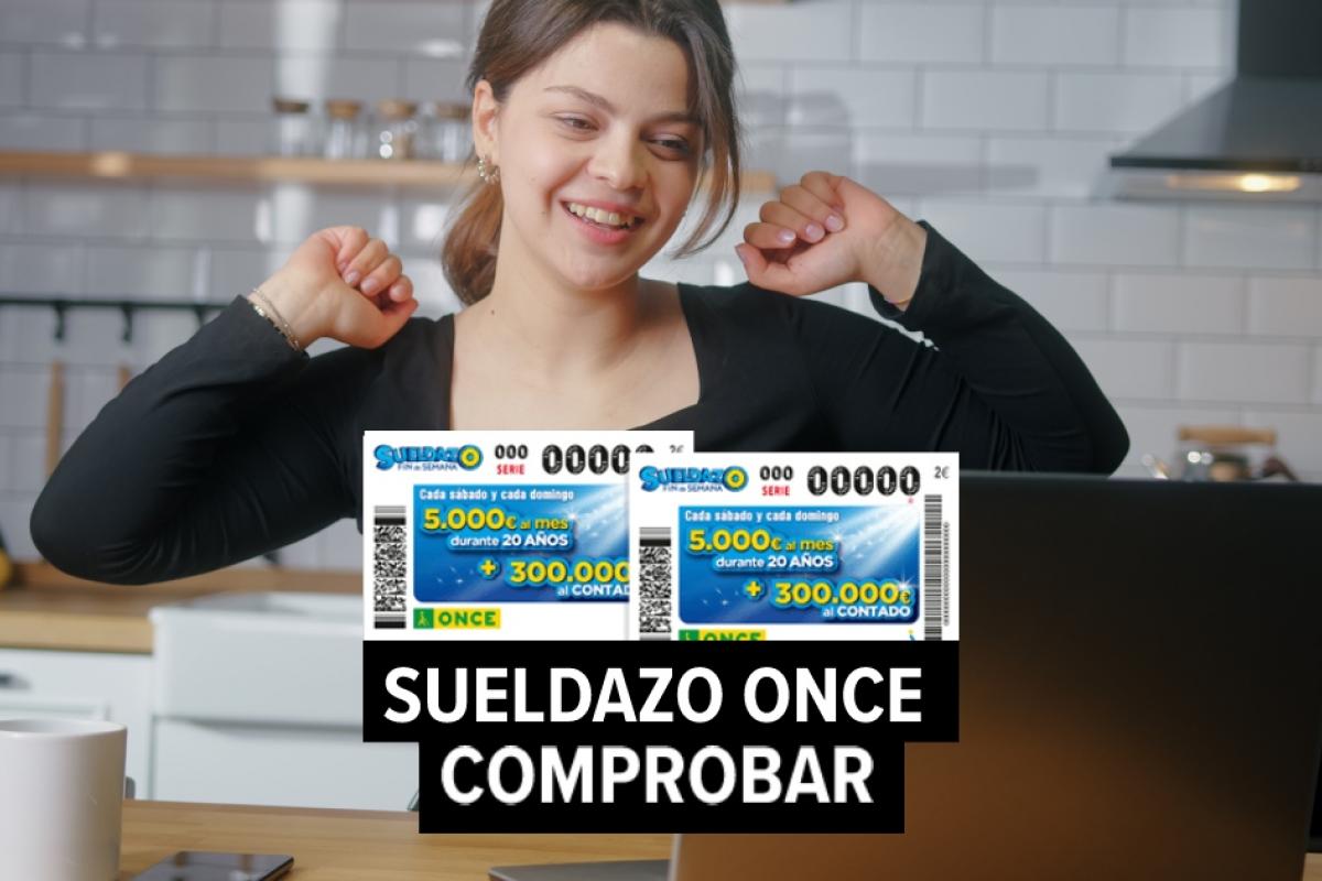 ONCE: Comprobar Sueldazo y Super Once de hoy sábado 25 de marzo