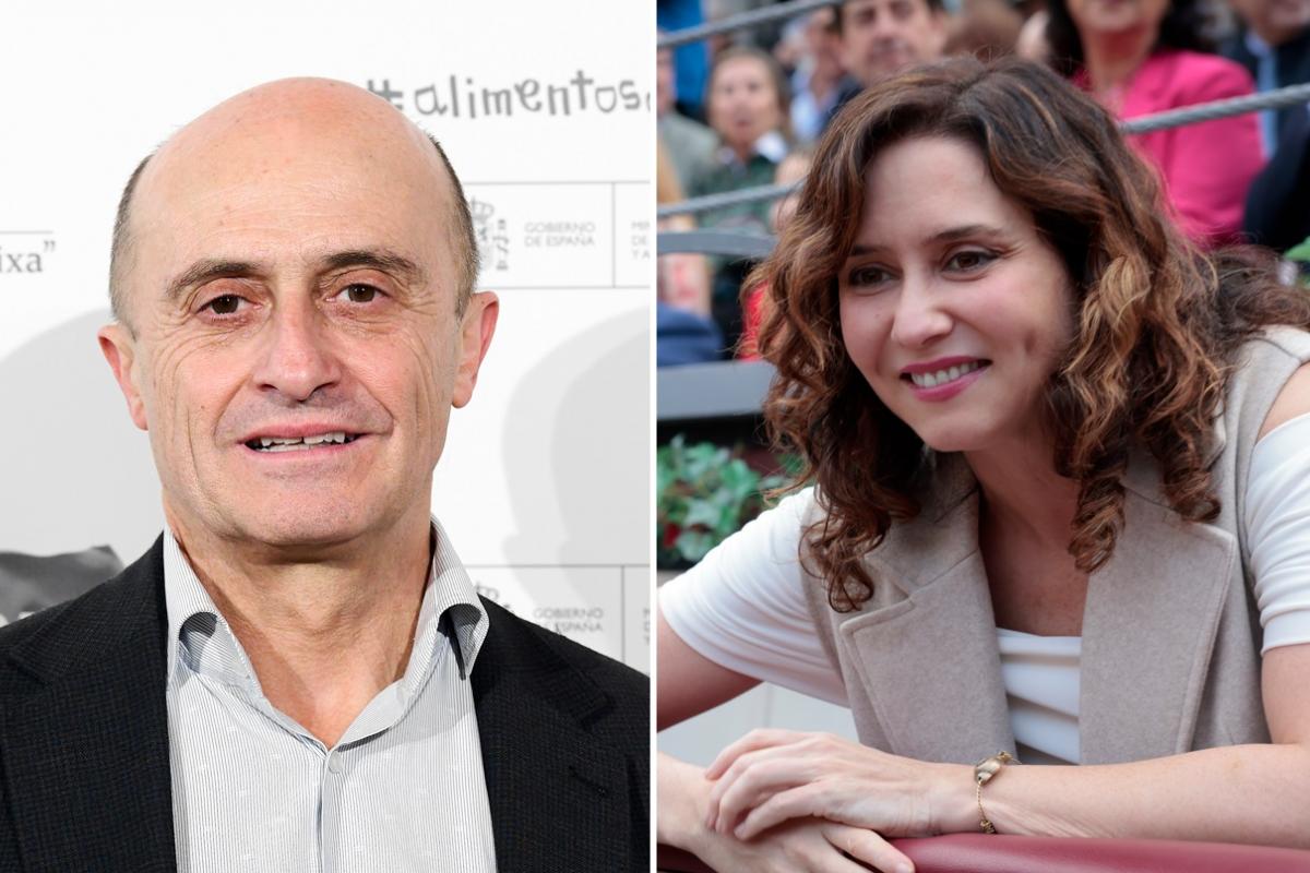 Fotomontaje de Pepe Viyuela e Isabel Díaz Ayuso