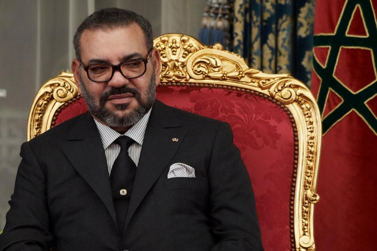 El rey de Marruecos Mohamed VI