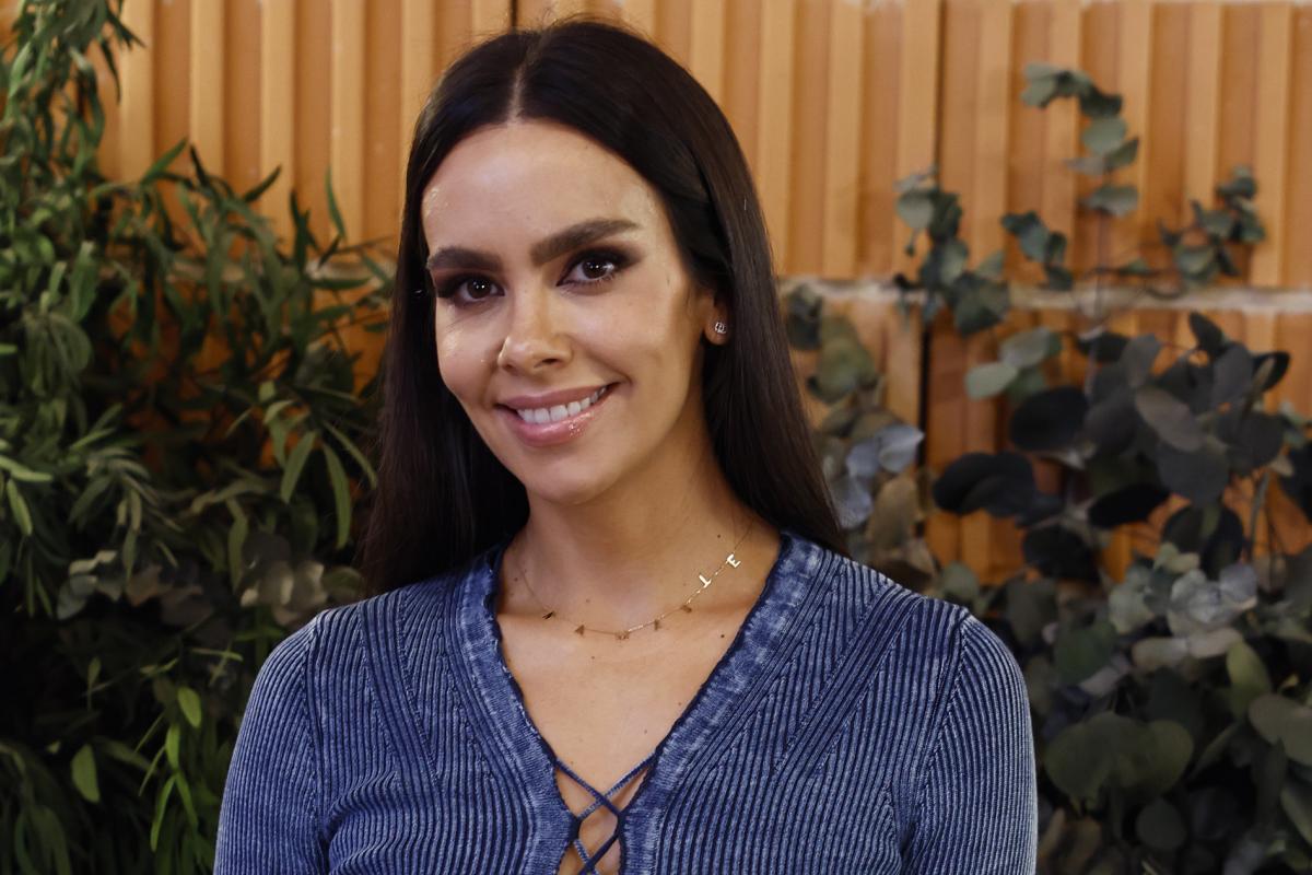 Cristina Pedroche, este jueves en Madrid en la presentación de 'Gracias al miedo'.