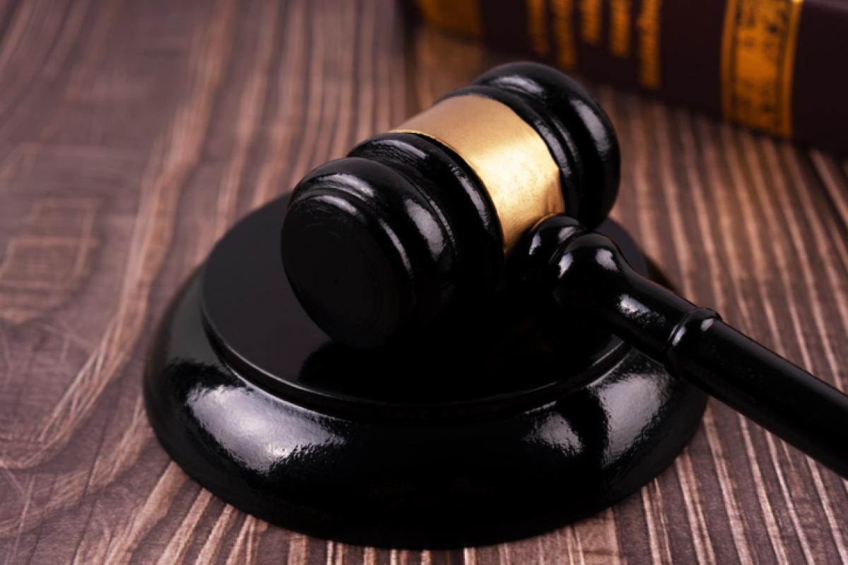 Imagen de archivo de un mazo de un juez.