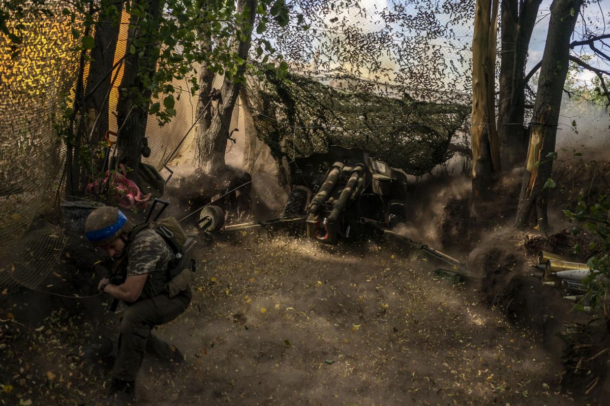 Soldados ucranianos.