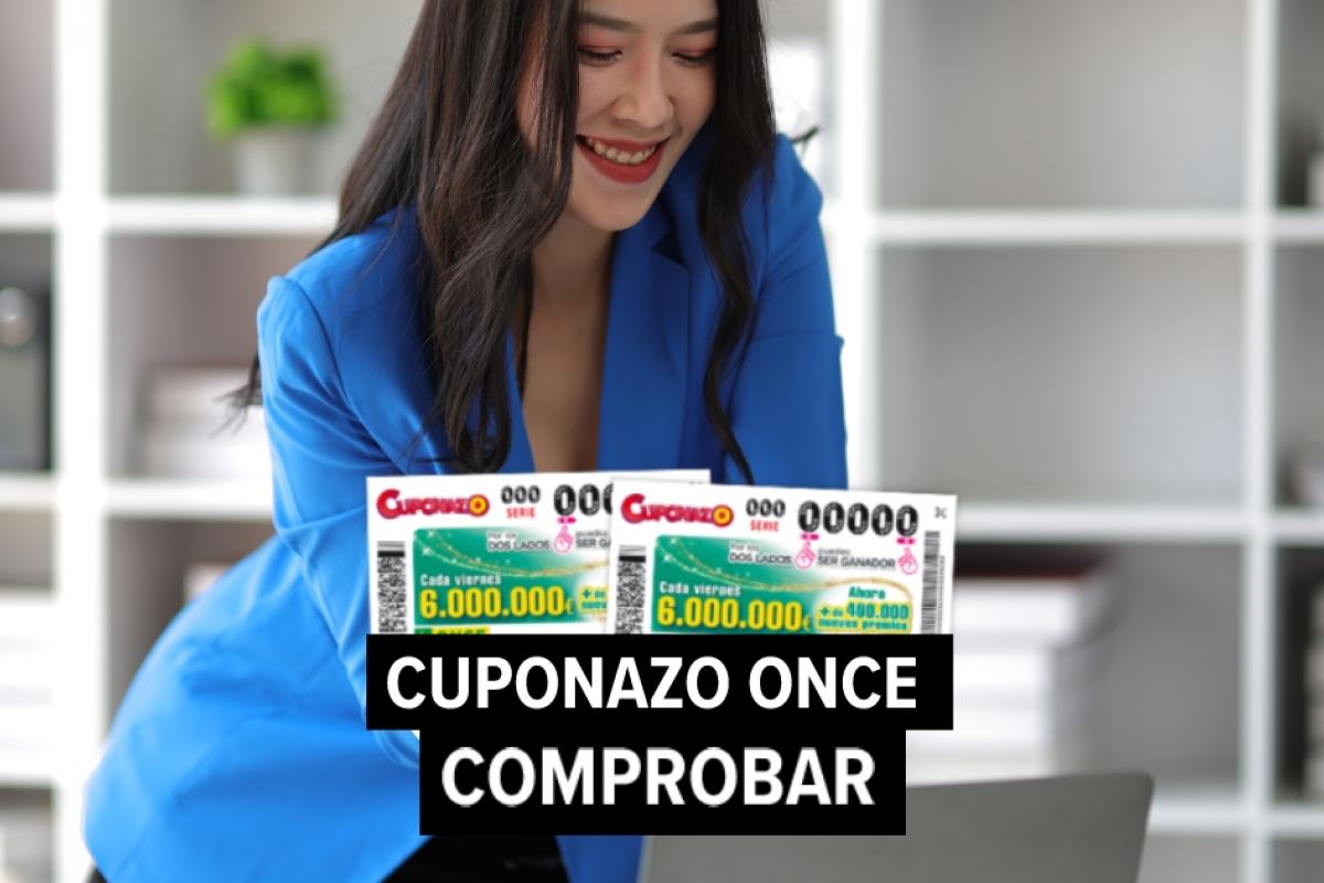 ONCE: comprobar Cuponazo y Super Once del viernes 7 de junio.