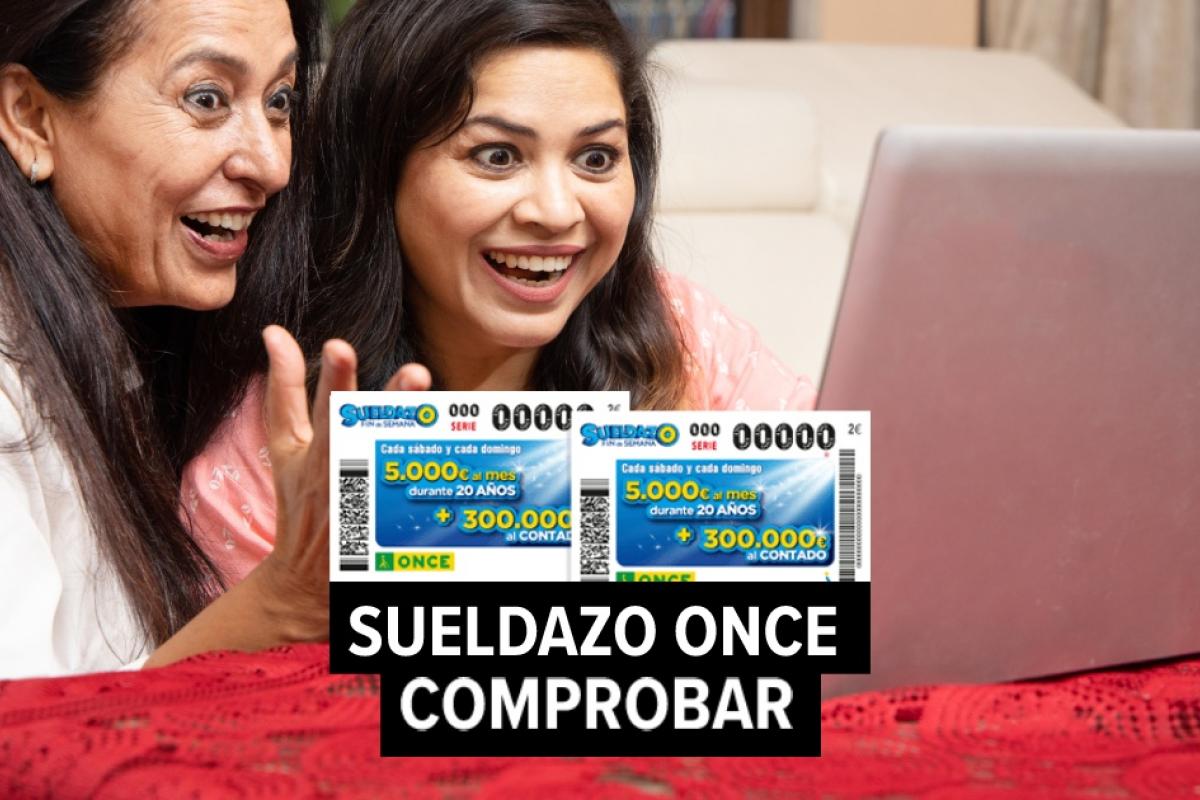 ONCE: comprobar Sueldazo y Super Once de hoy sábado 8 de junio.