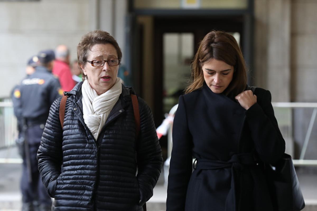 La exconsejera andaluza Carmen Martínez Aguayo (izquierda), en una imagen de archivo.