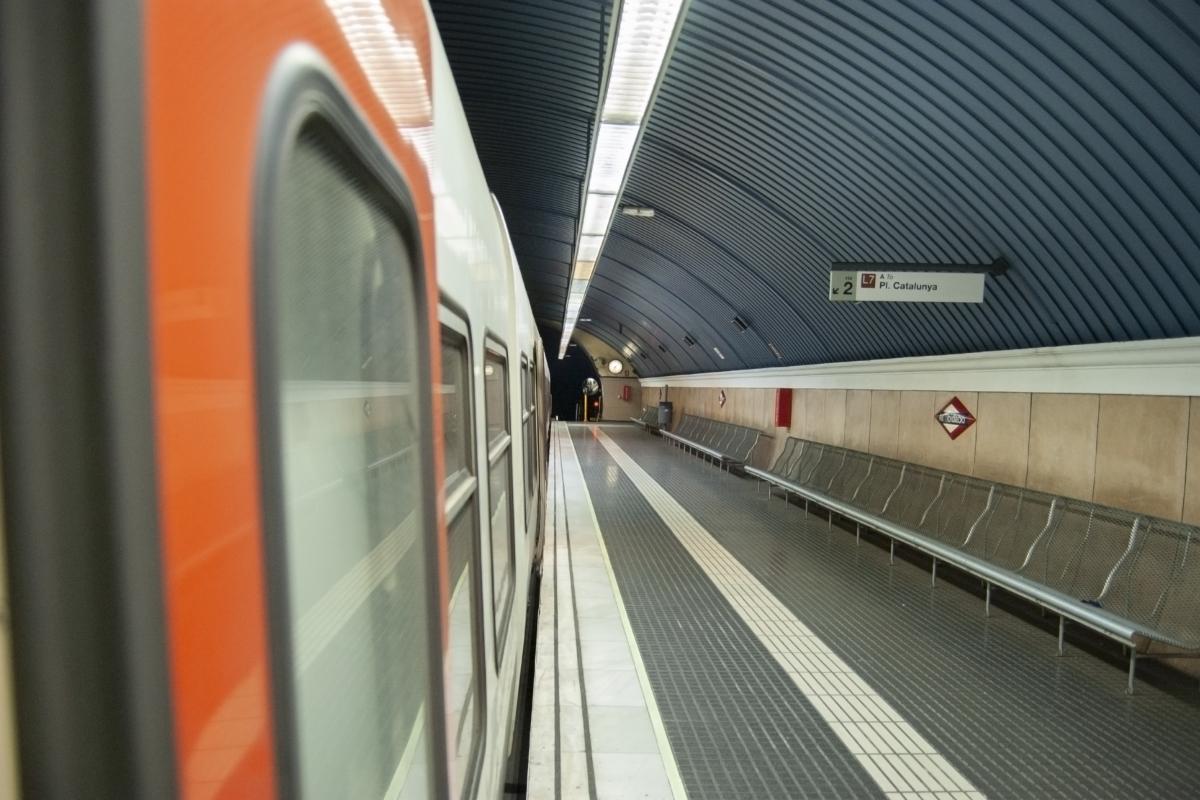 Estación del metro de Barcelona
