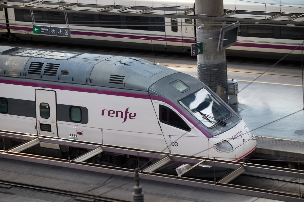 Un tren de Renfe.