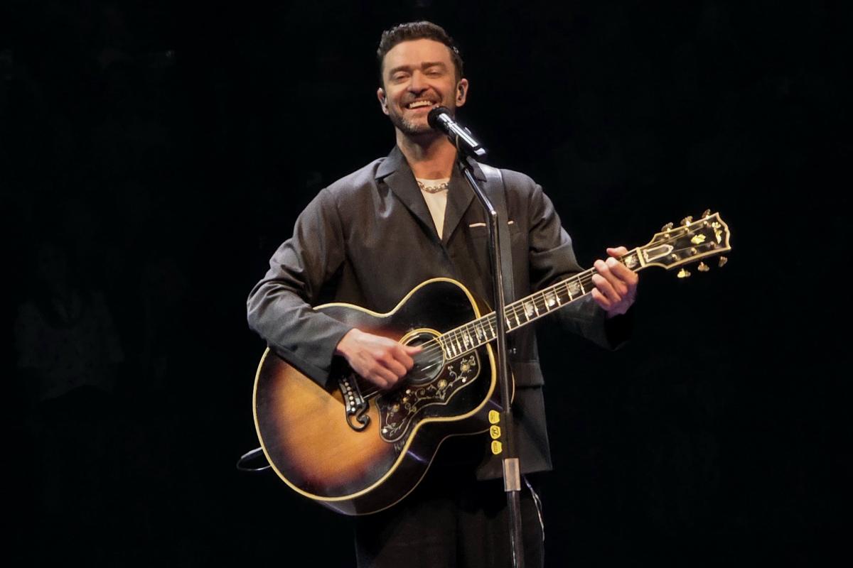 El cantante y actor Justin Timberlake, fotografiado el 10 de mayo de 2024.