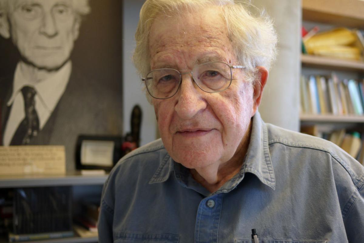El intelectual Noam Chomsky, en una imagen de archivo datada en 2016.