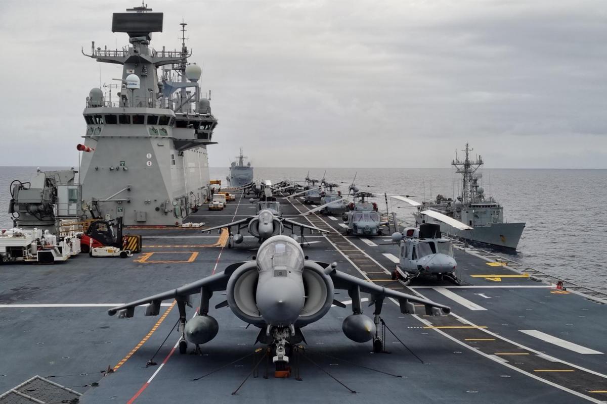 Foto de archivo del buque Juan Carlos I